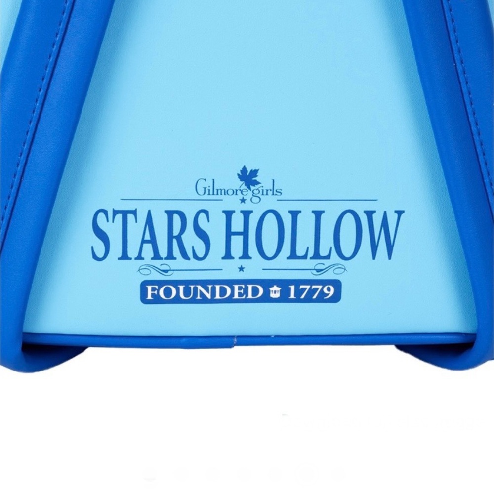 NWT Loungefly Gilmore Girls Stars Hollow Gazebo Mini Backpack - Picture 2 of 7
